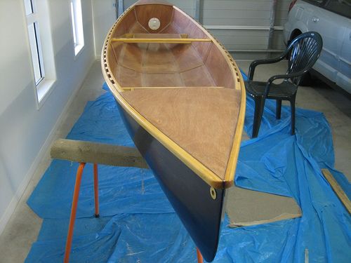 Another Eureka Canoe built and some pics of very nice homemade paddles 