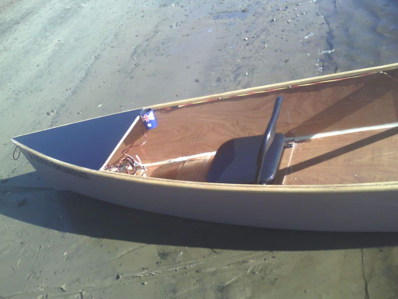  Electric Quick Canoe – square backed canoe. | Storer Boat Plans in